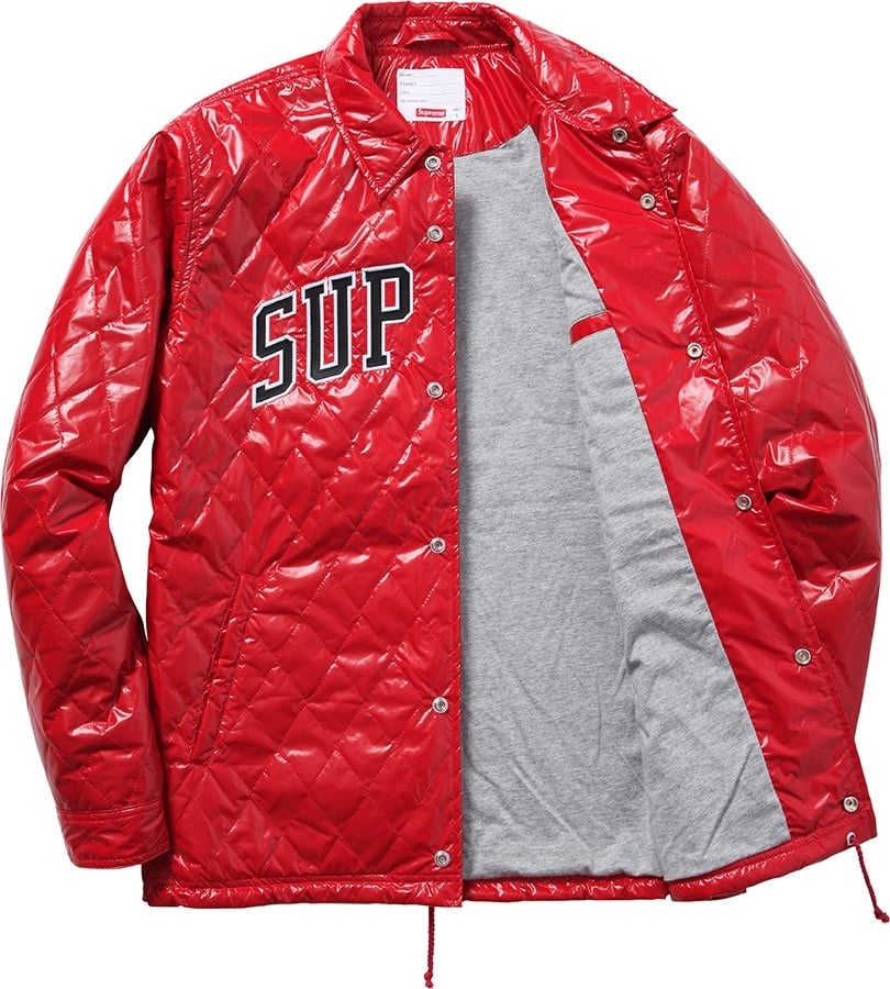 Quilted Coaches Jacket view 3